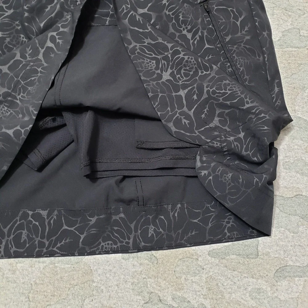 Orvis Skort Womens Large Black‎ Lightweight Tennis Golf Outdoors Hiking